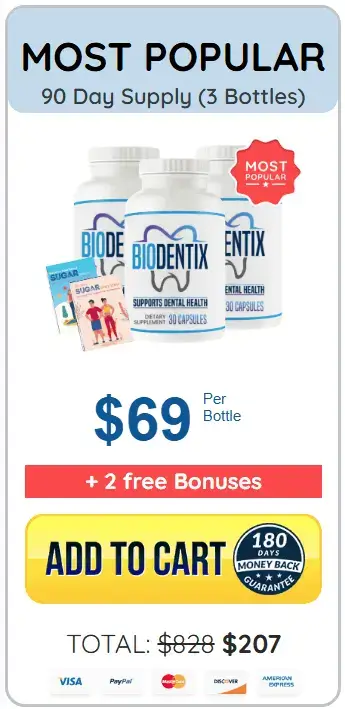 Buy Biodentix 3 Bottle
